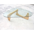 Isamu Noguchi Coffee Table with glass top